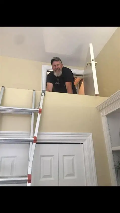 Dave Working In The Attic