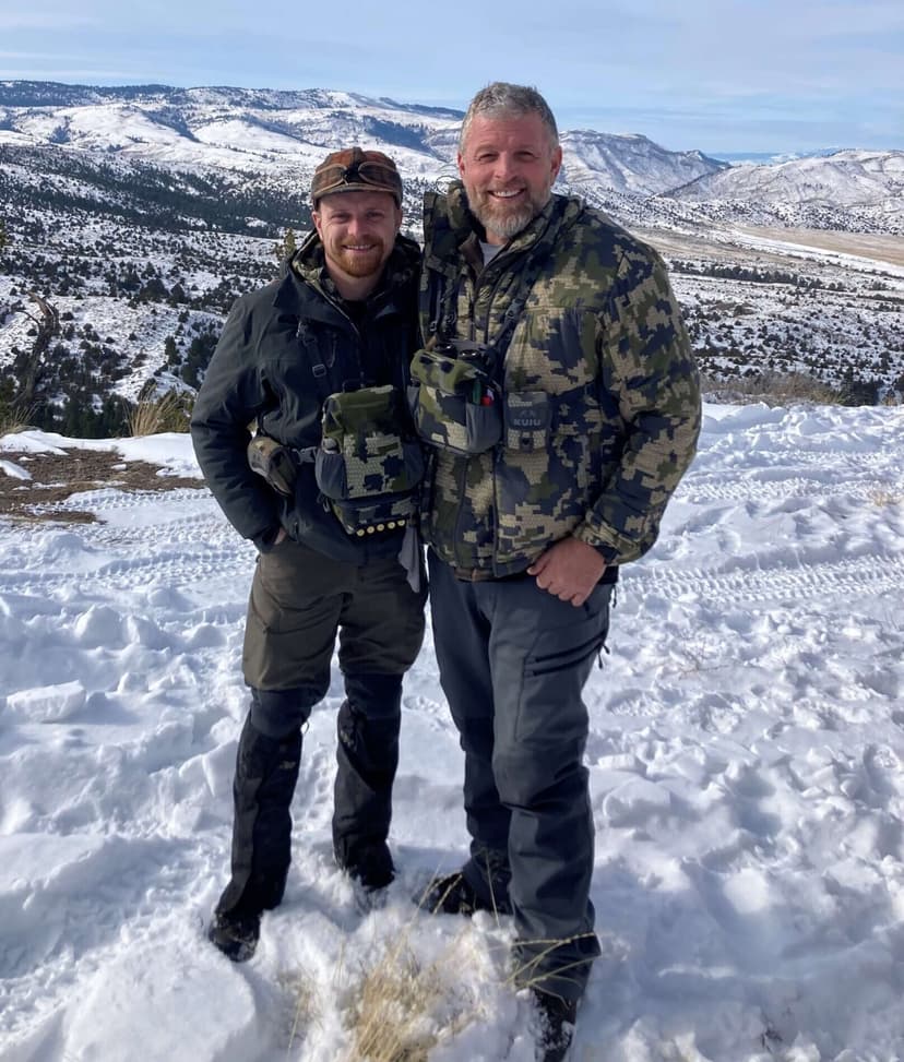 Josh and Ron Veach