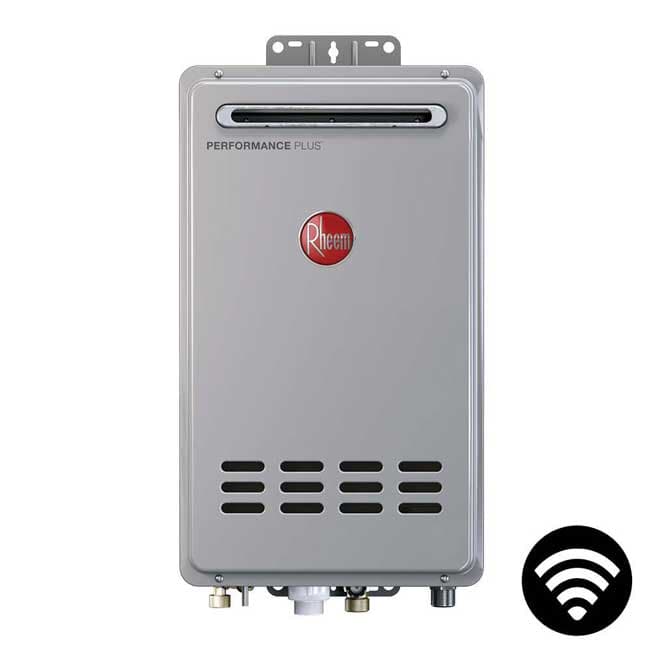Rheem tankless water heater installation